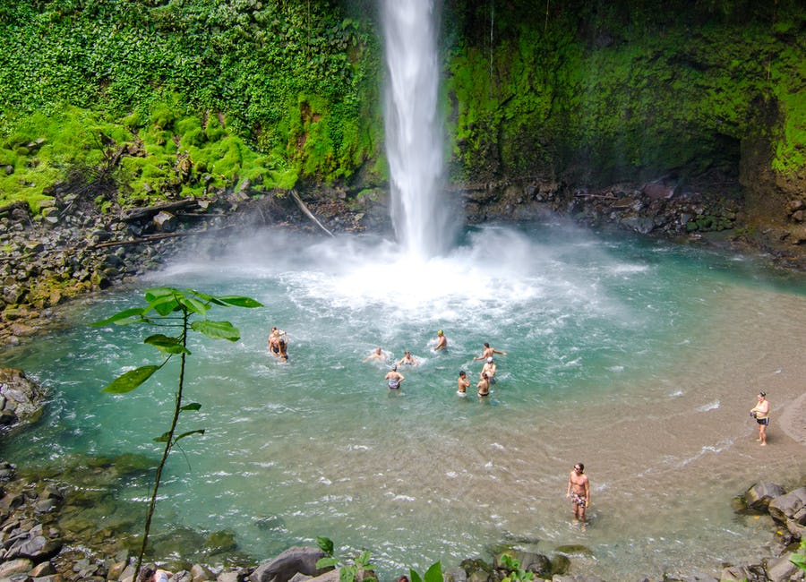 Arenal Volcano Hike + La Fortuna Waterfalls + Eco Termales Hot Springs