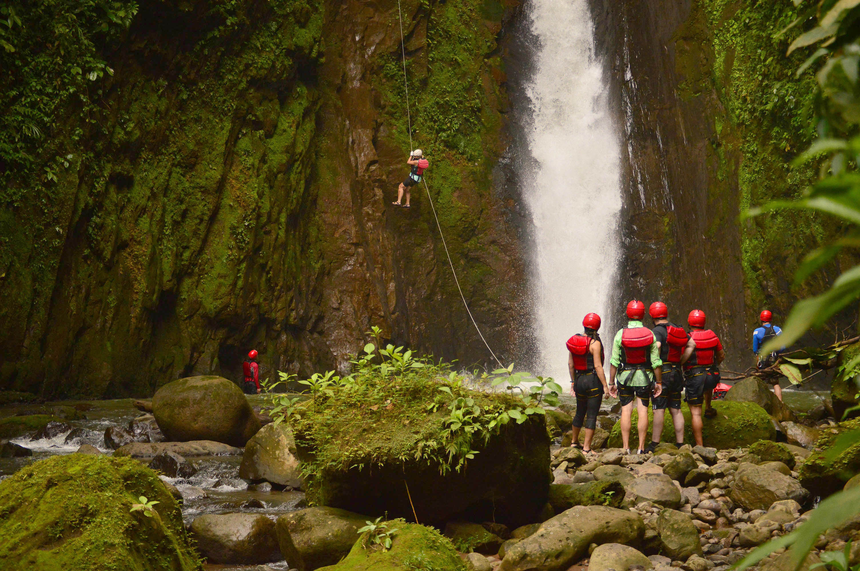 Canyoning in the Lost Canyon