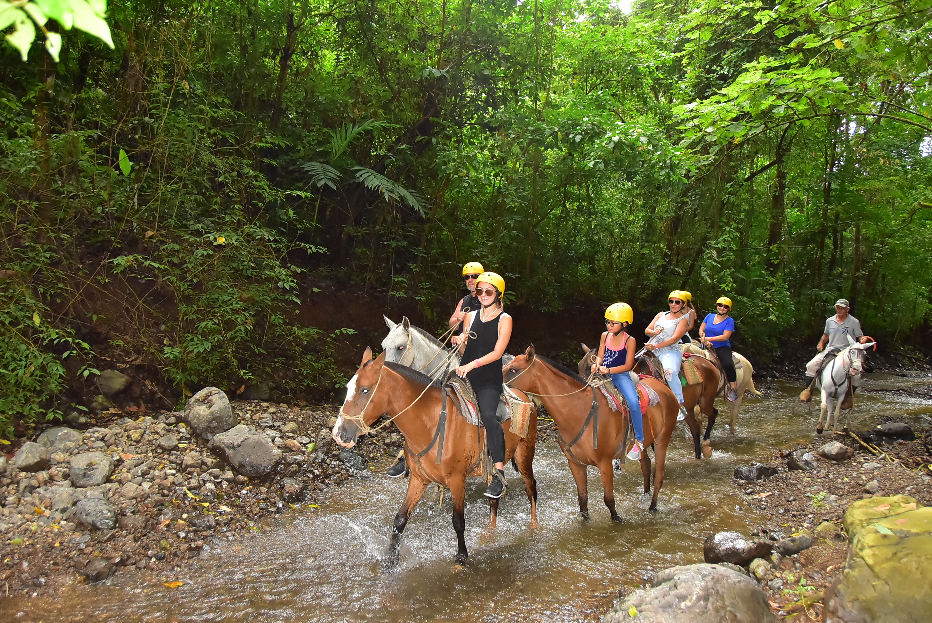 Los Suenos Horseback Tour + Waterfalls