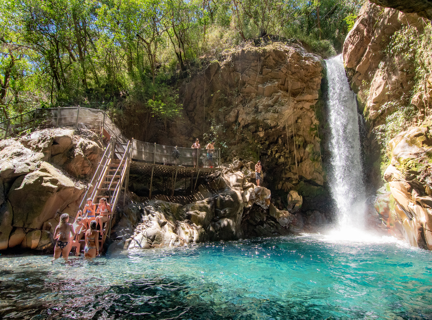 Rincon de la Vieja Volcano Hike, Waterfall Swim & Hot Springs Combo